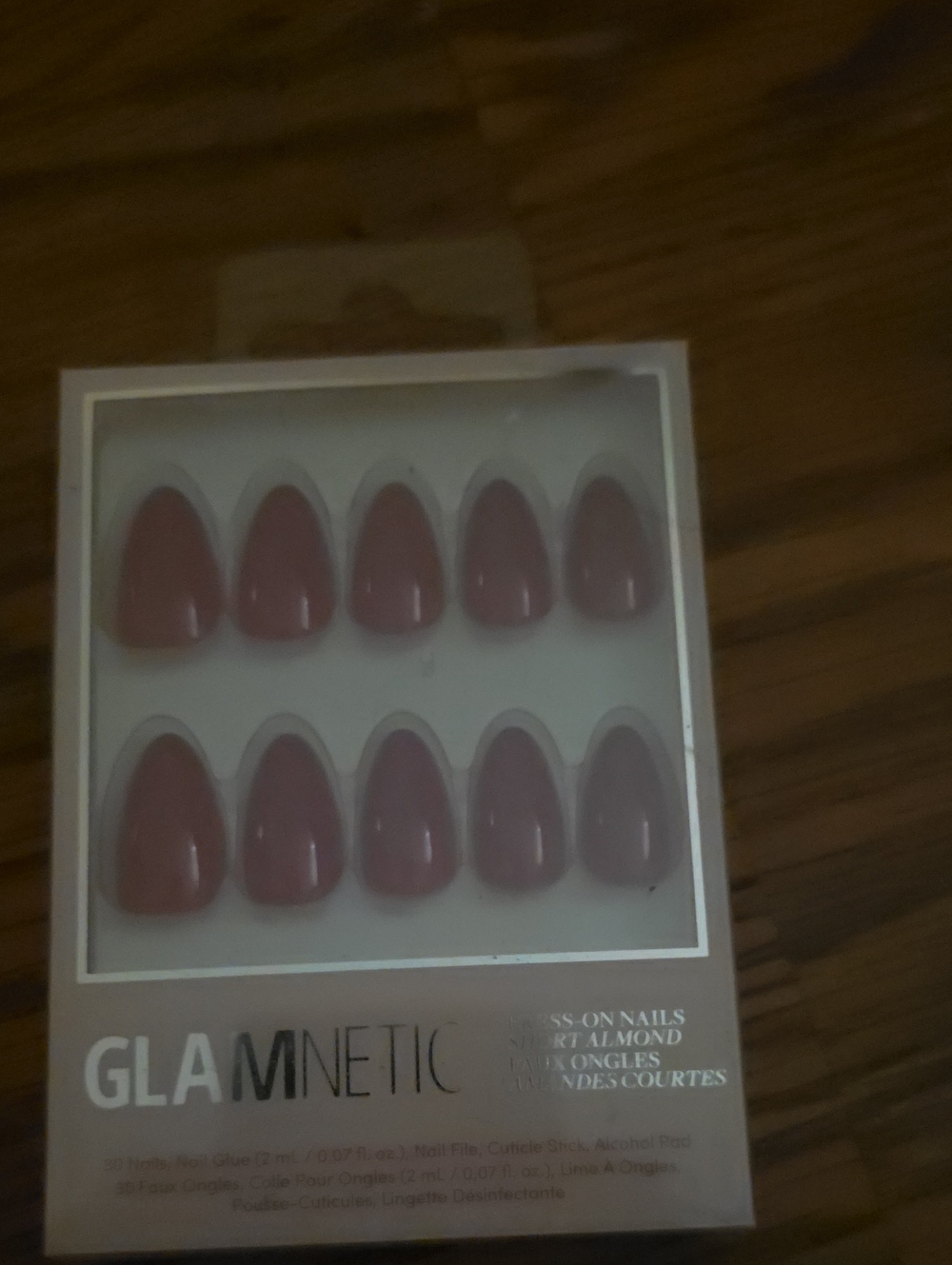 MAGNSTIC Nils Tptally Amazaing!Press-On Nails Set - Mauve Pink Almond
